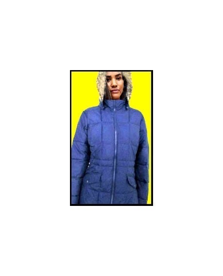 New Quilted Puffer/Hooded Water Resistant Parka Jacket