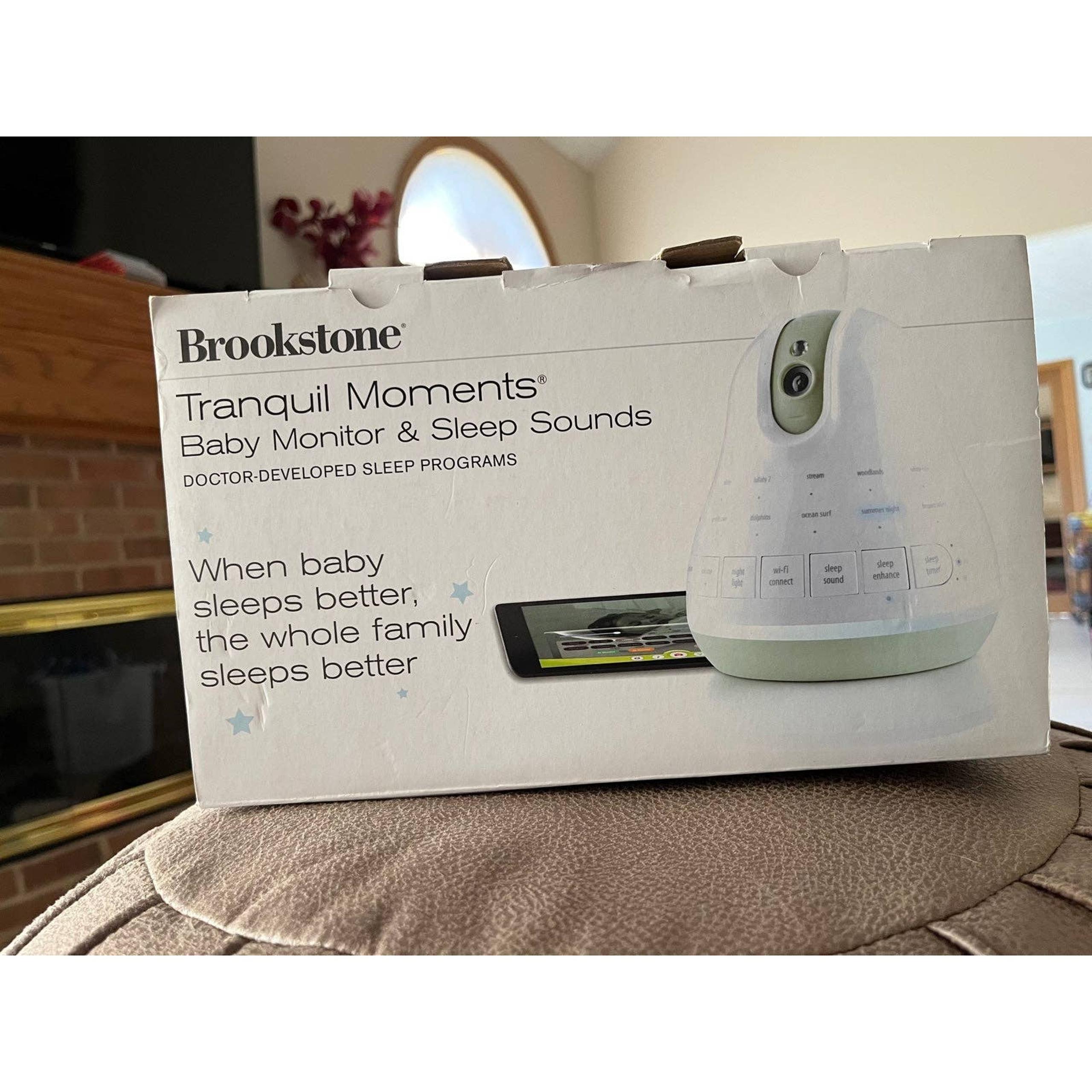 Tranquil Moments Baby Monitor & Sleep Sounds. - Brookstone