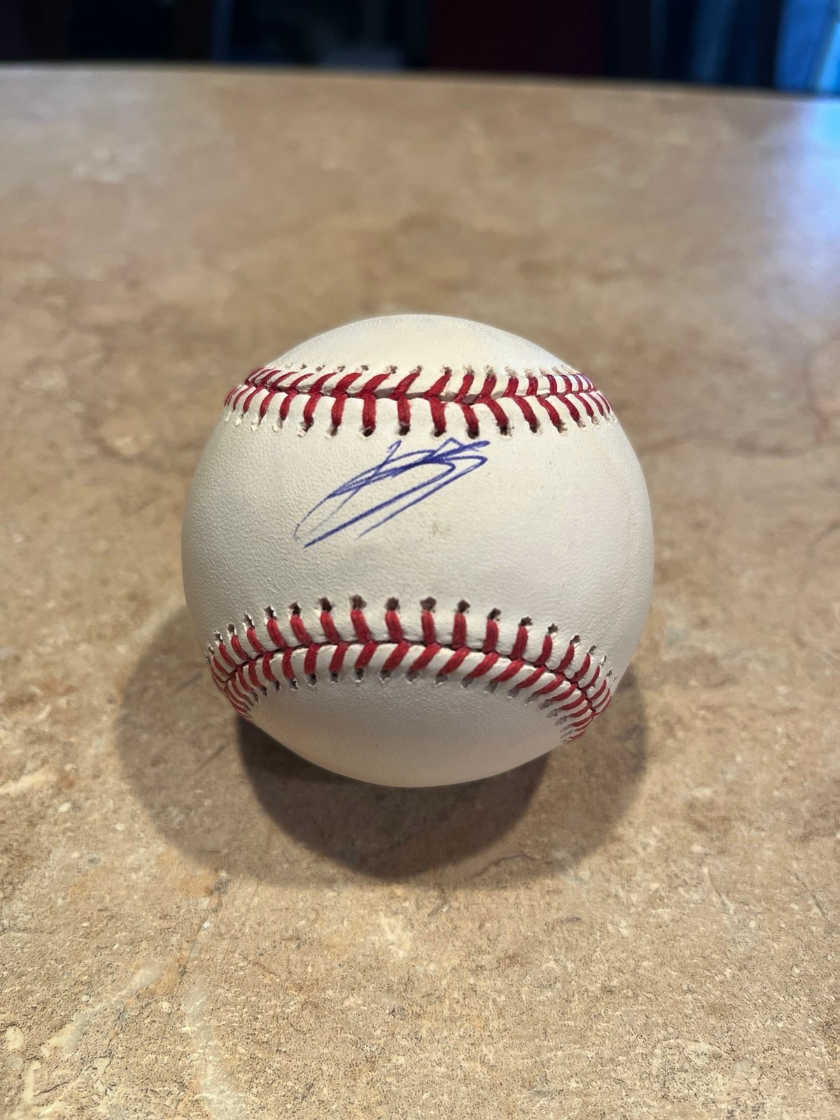 Kristian Campbell Signed Baseball Boston Redsoxs