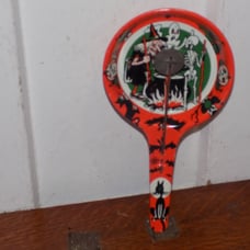 Vintage US Metal Toy Company Halloween Metal Noise Maker