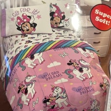 Minnie Mouse Unicorn Twin Comforter