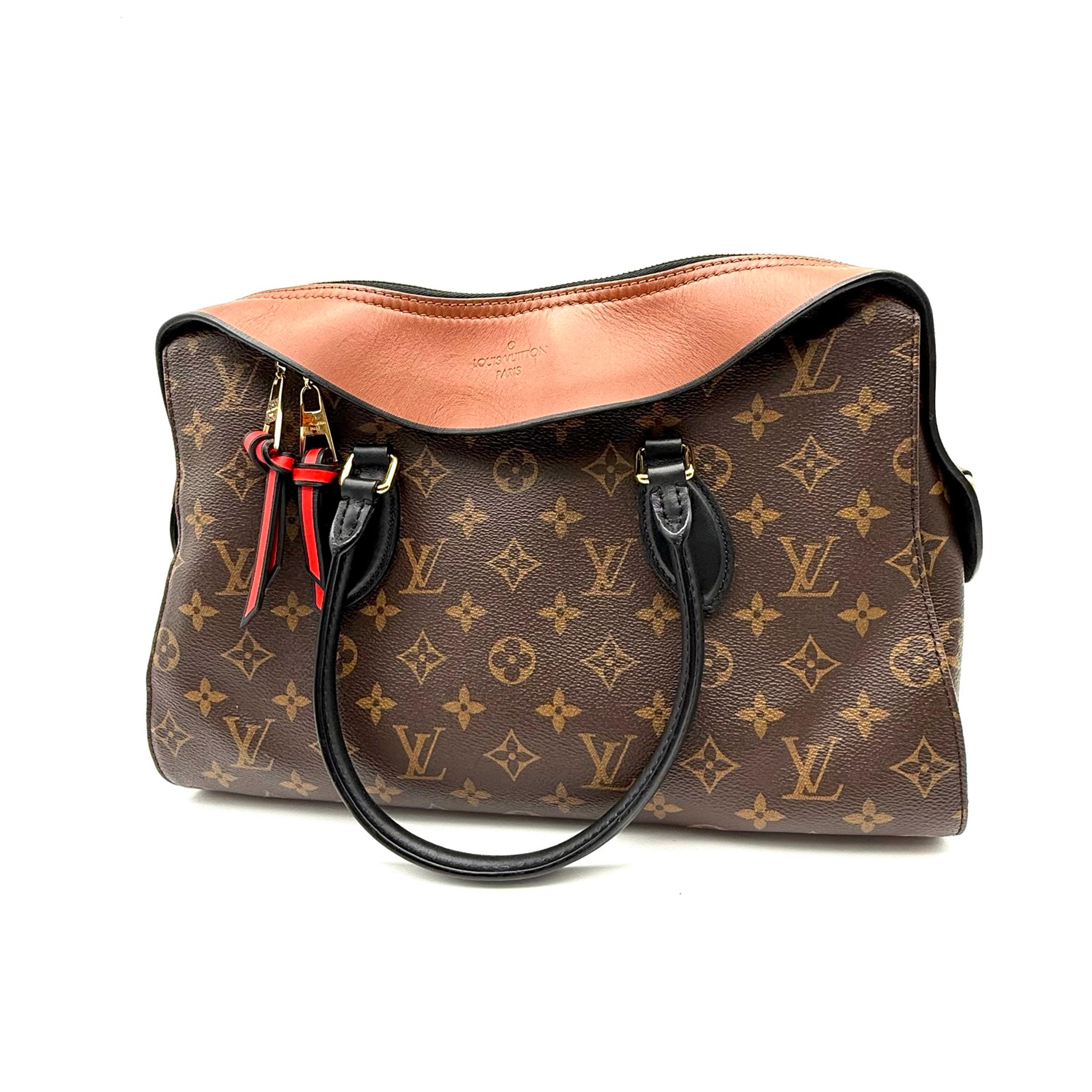 Authentic Louis Vuitton Monogram Tuileries Caramel Rouge