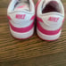 Nike dunk toddler sneakers pink