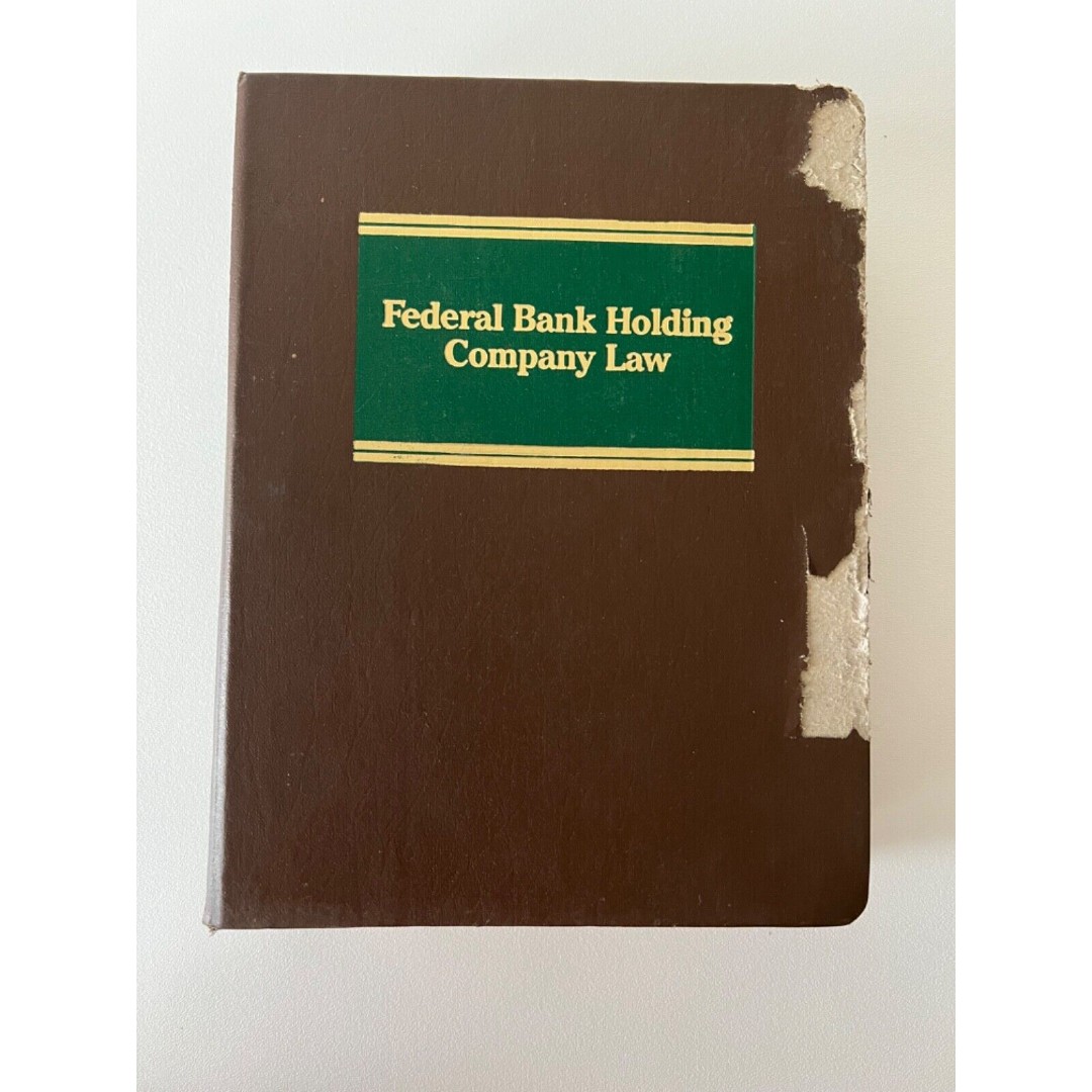 Pauline Heller Federal Bank Holding Company Law Release 3 1989 Law Journal