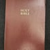 NELSON Giant Print Reference Bible KJV Leather 556BR Brown Excellent condition