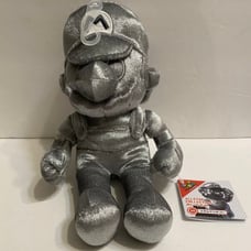 Official San-ei Metal Mario Soft Plush