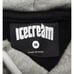 BBC Billionaire Boys Club Men's M Icecream Overlap Hoodie Face Panel Black