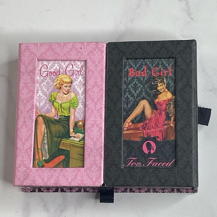 Vintage Too Faced Good Girl/Bad Girl Makeup Palette Collectible Discontinued