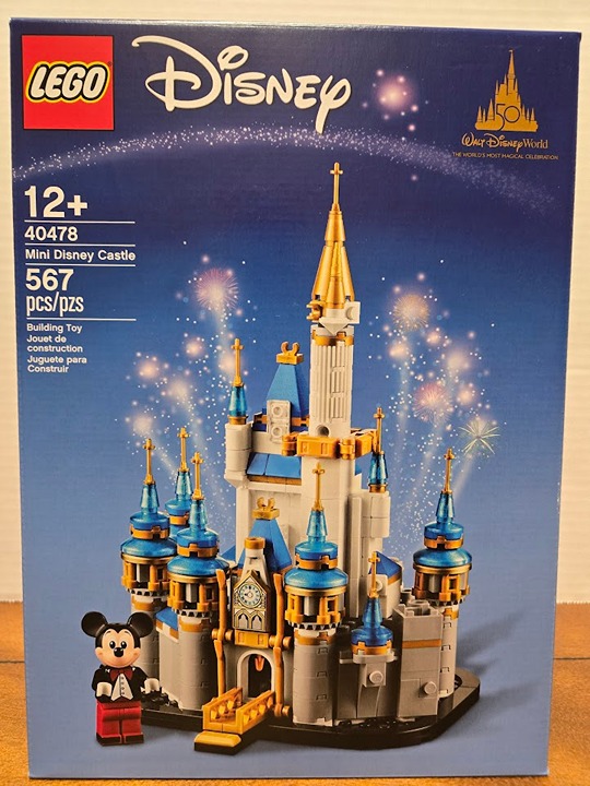*Hard to Find* Sealed Lego 40478 Mini Disney Castle (567 Pieces)