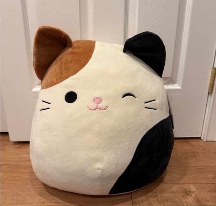 Squishmallow RARE Cam The Winking Cat 16” Brand New With Tags