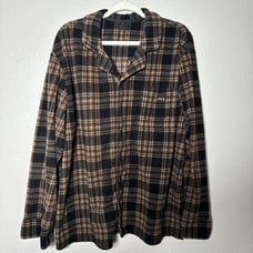 SKIMS Flannel Sleep Shirt