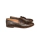 Madewell Women's The Alex Loafer in Croc Embossed Leather Size 6.5 Brown