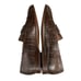 Madewell Women's The Alex Loafer in Croc Embossed Leather Size 6.5 Brown