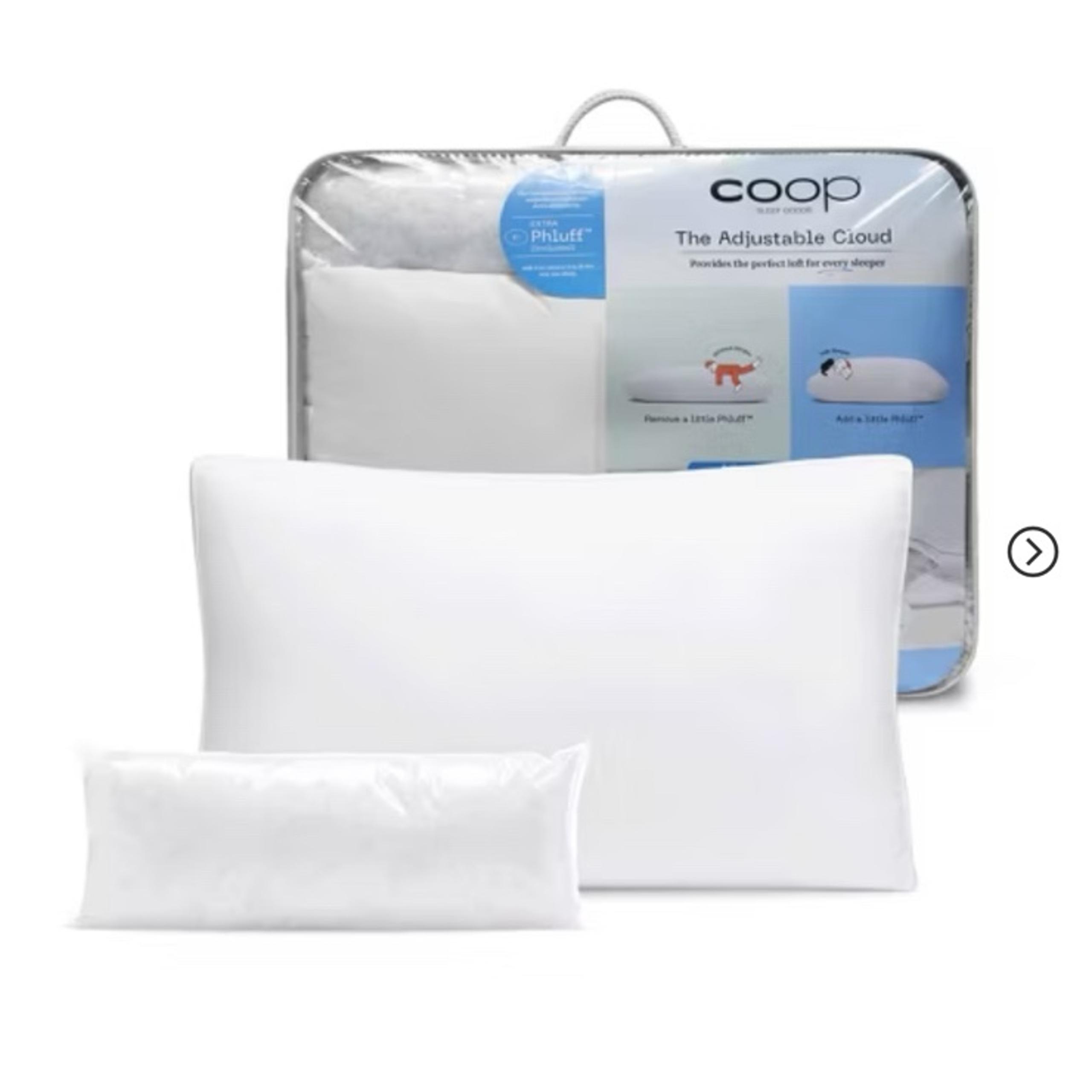 Standard Medium Machine Washable Adjustable Cloud Pillow - Coop Home Goods