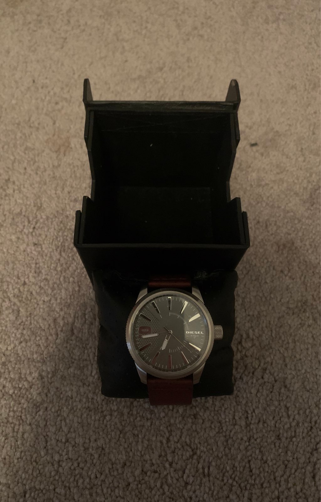 Diesel Men's Rasp Stainless Steel Quartz