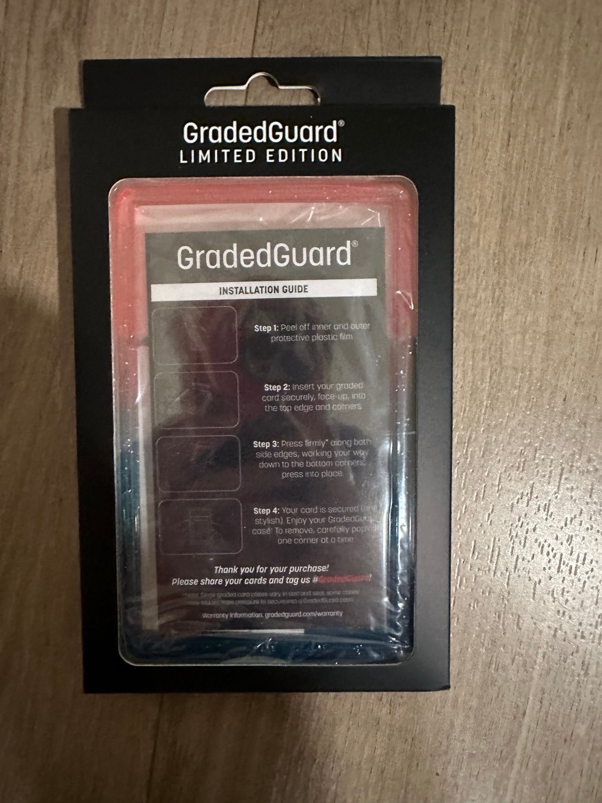 GradedGuard PSA Graded Card Case Guard Protector Cotton Candy Limited Edition