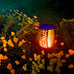 6 Pack 96 LED Solar Lights Outdoor Upgraded, 43 Tall & Super Large Size