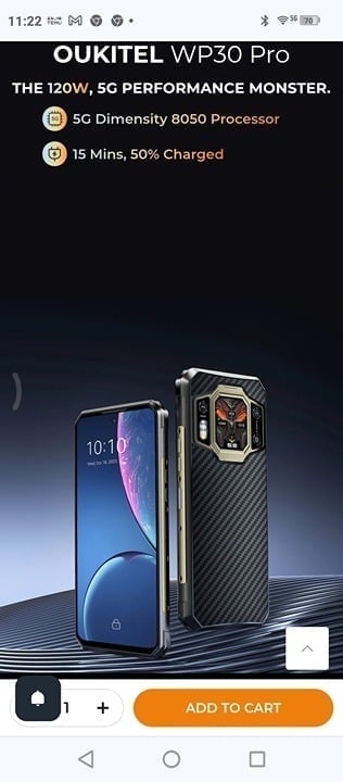 Oukitel WP30 Pro Rugged Flagship Smartphone