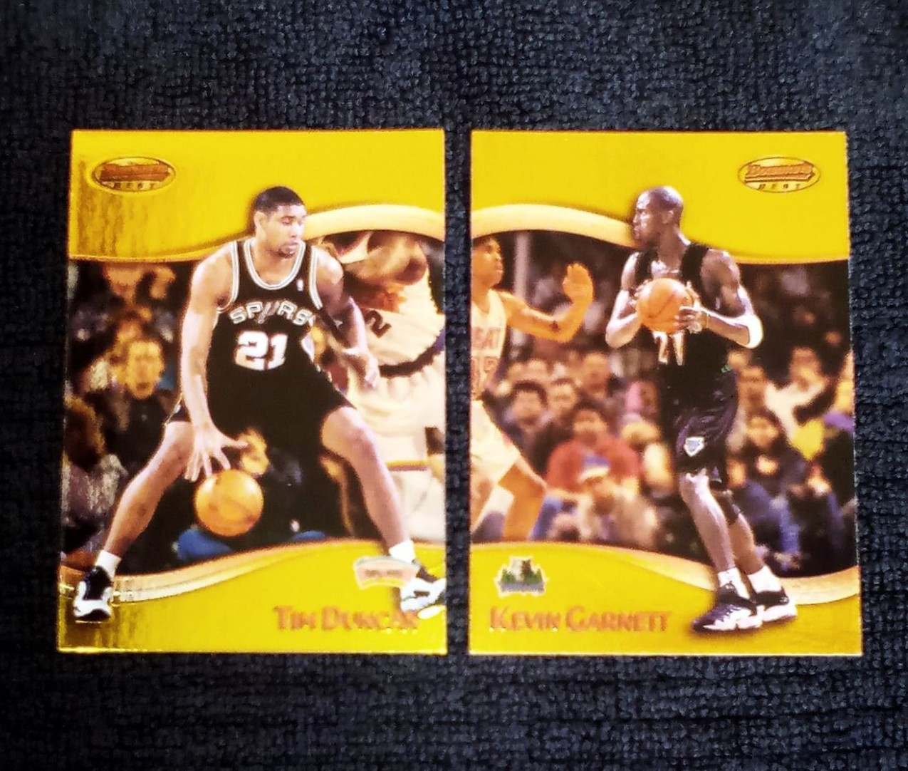 Tim Duncan Kevin Garnett Bowman's Best