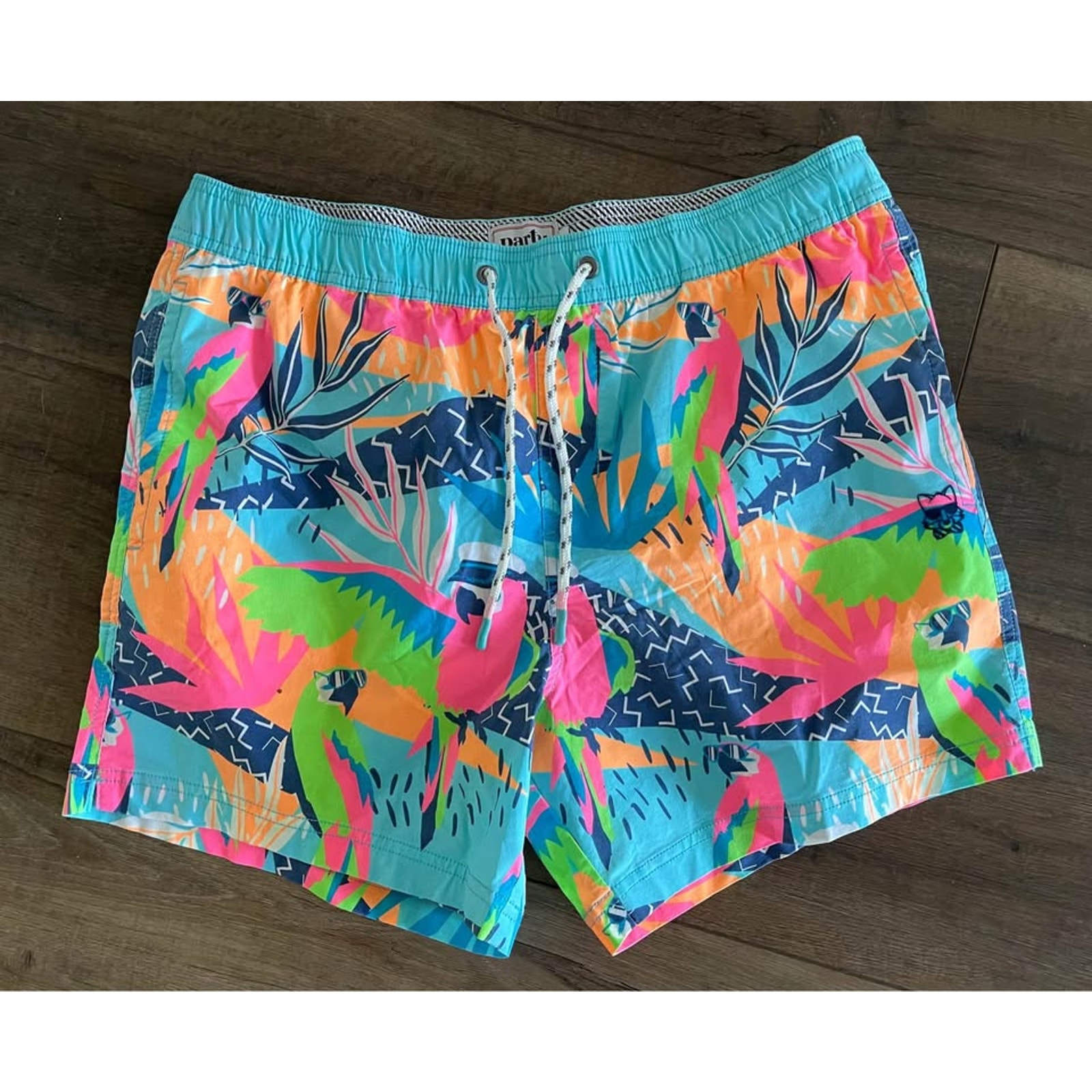Men’s Part Panty Swim Shorts (Large)