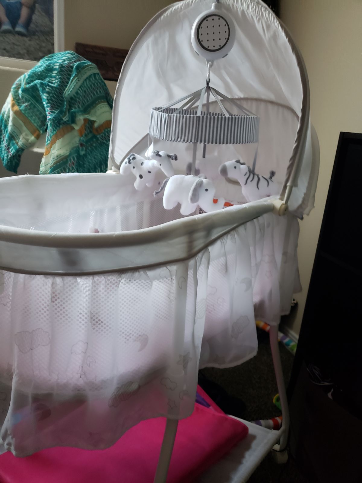 Baby girl bassinet