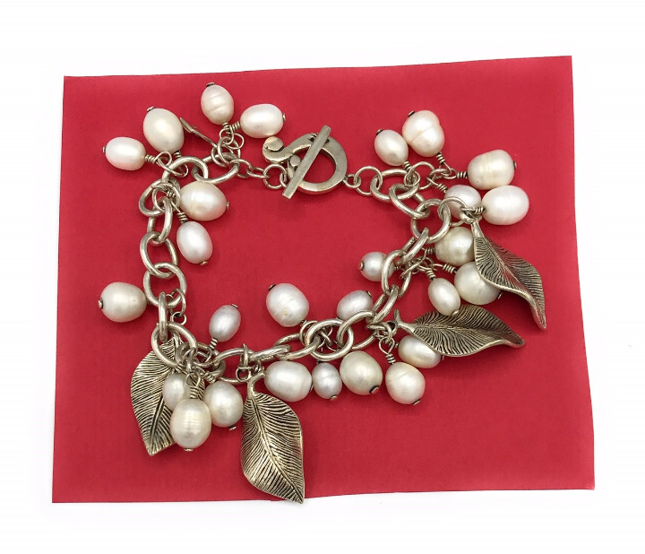 B1631 Silpada Freshwater Pearl Bracelet