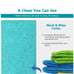 AIDEA Microfiber Cleaning Cloths-100PK, Softer and More Absorbent, Lint-Free,