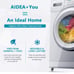 AIDEA Microfiber Cleaning Cloths-100PK, Softer and More Absorbent, Lint-Free,