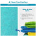 AIDEA Microfiber Cleaning Cloths-100PK, Softer and More Absorbent, Lint-Free,
