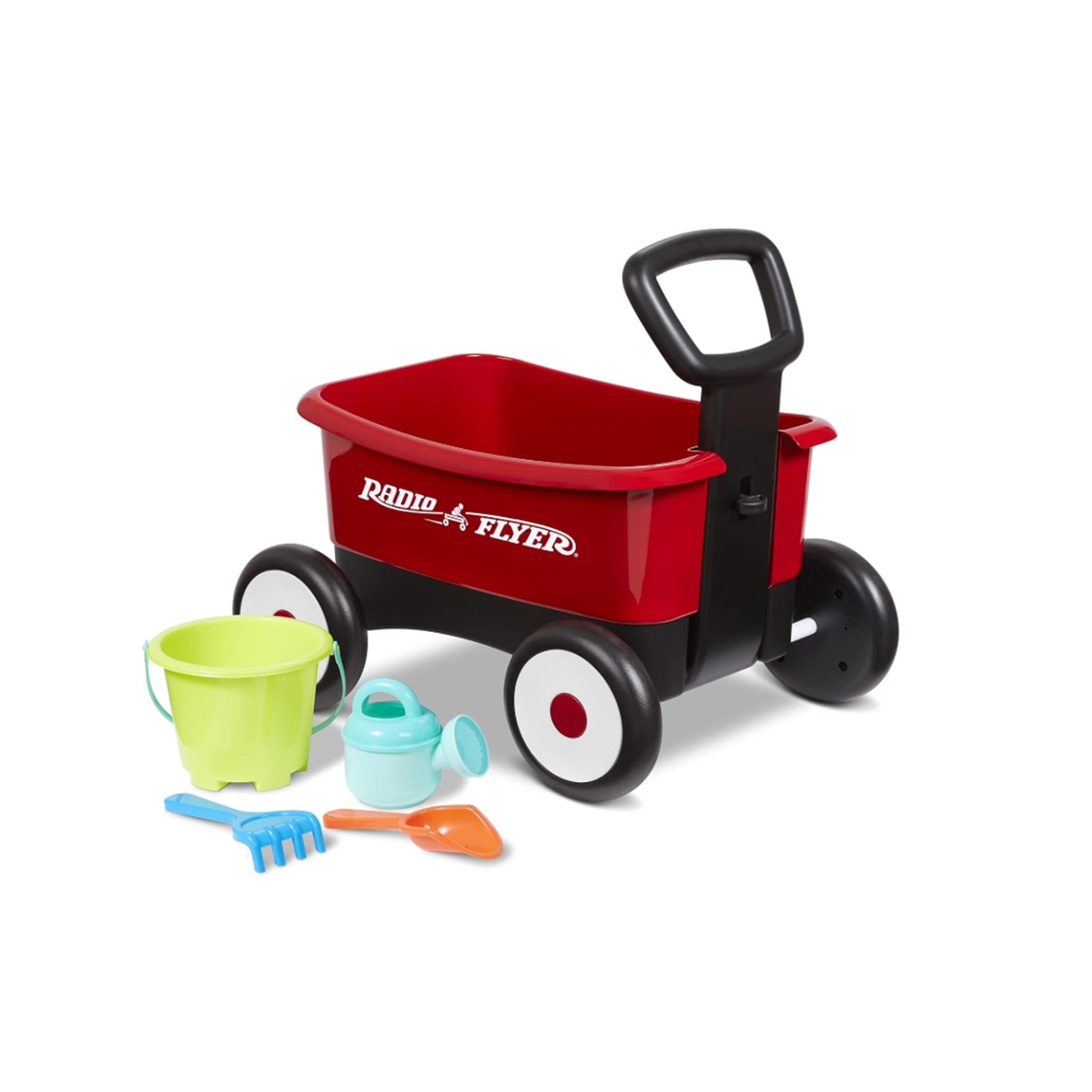 Radio Flyer 2in1 Wagon with Beach Tools, NO HARDWARE OR INSTRUCTIONS INCLUDED