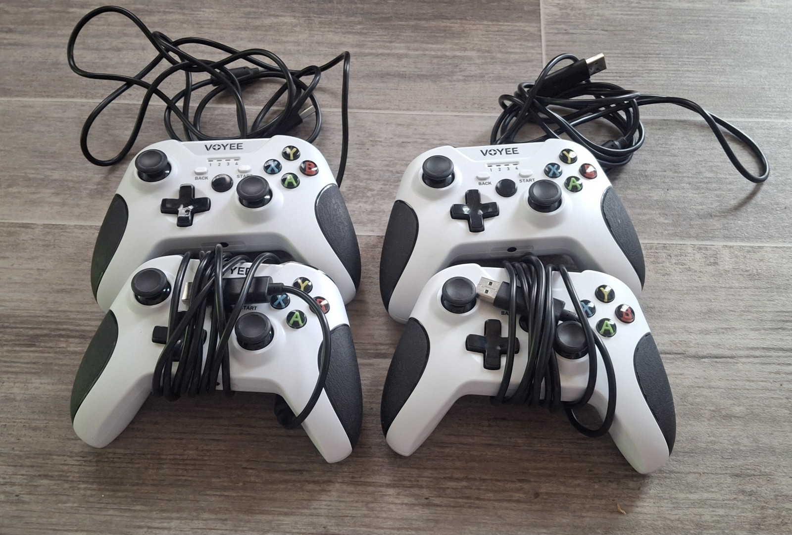Lot Of 4 VOYEE Wireless Controller Compatible with Microsoft xbox one/x/s/elite.
