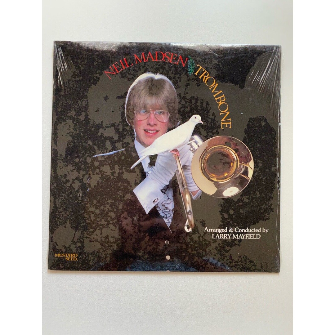 Neil Madsen Trombone LP Larry Mayfield New Sealed Record MSR 5001 Mustard Seed