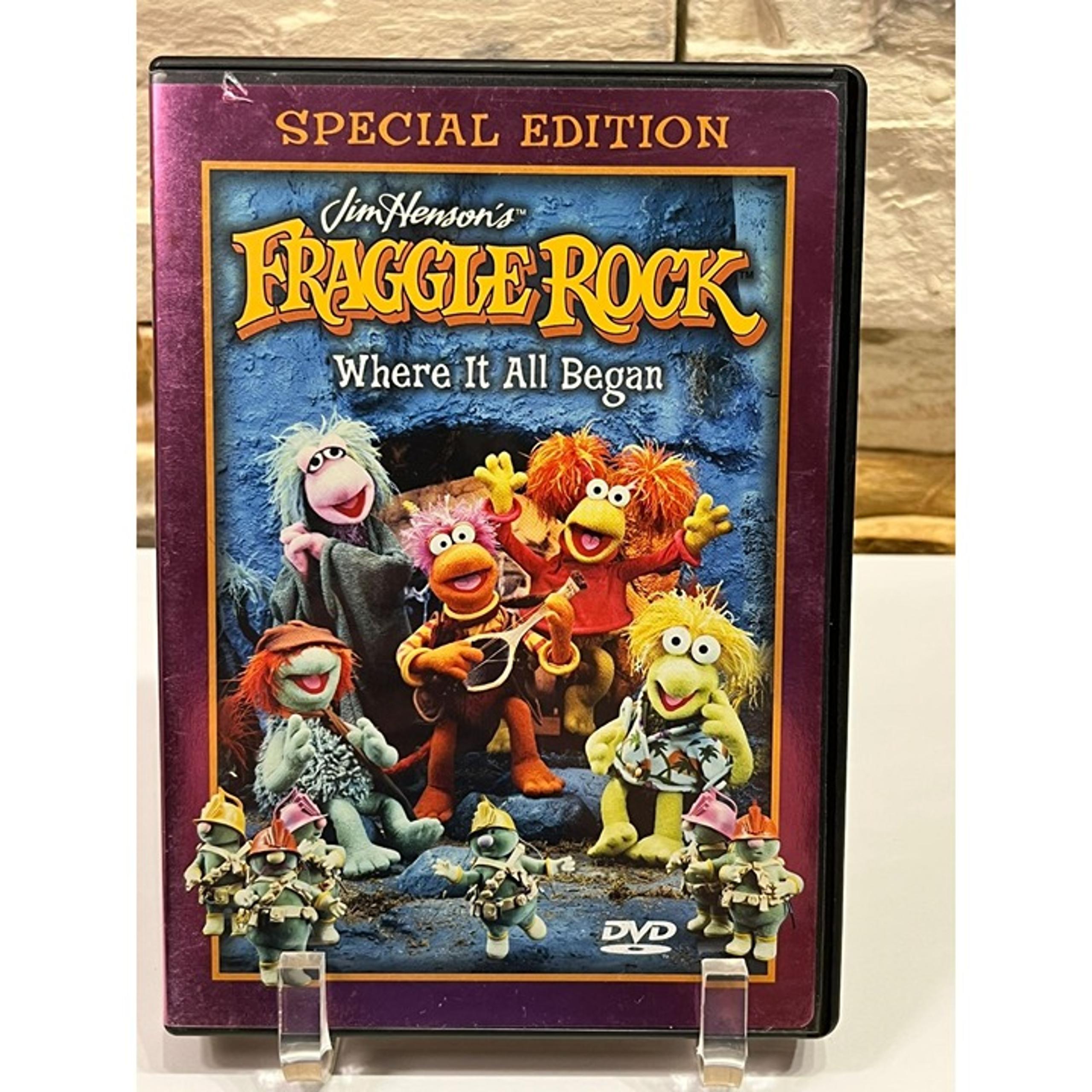 JIM HENSON'S FRAGGLE ROCK WHERE IT ALL BEGAN: SPECIAL EDITION (USED DVD)