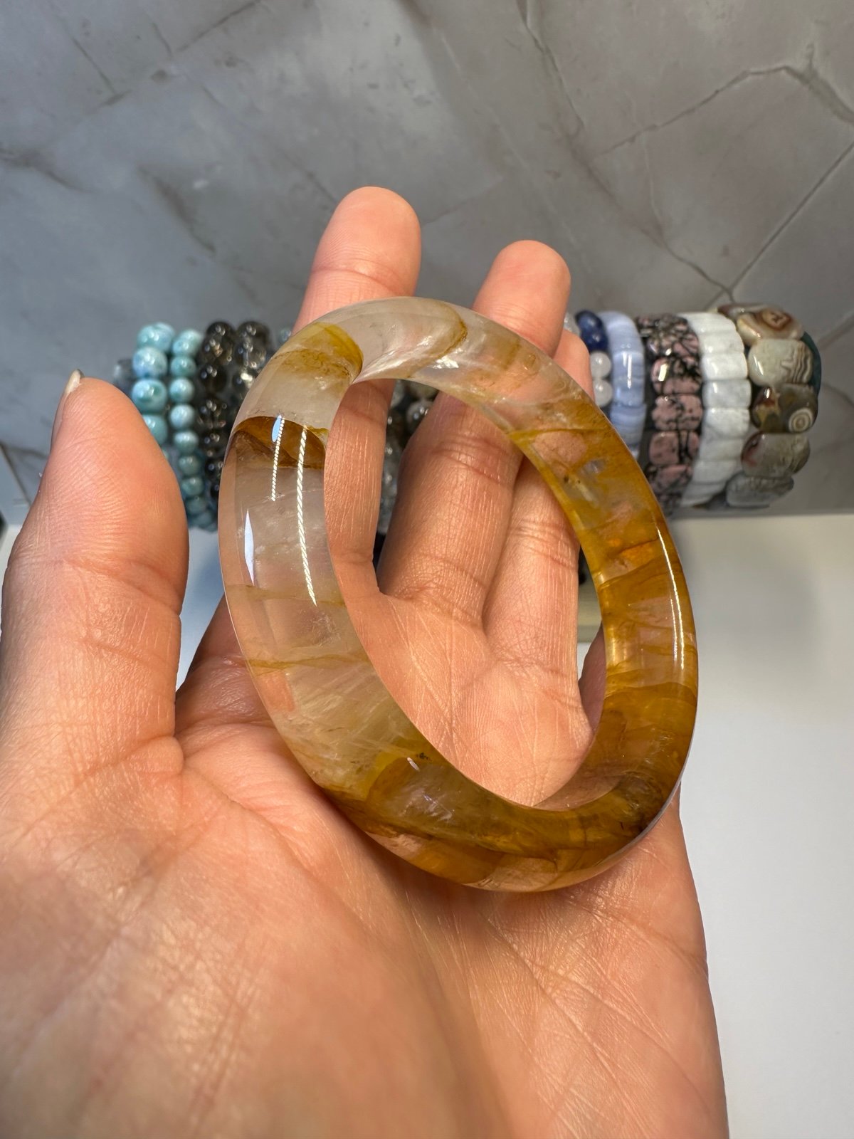 Golden Healer Bangle 60.7mm