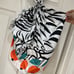 NEW STAUD halter pattern orange bow top