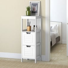 Bathroom Floor Cabinet Storage Rack Stand