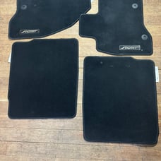 Fits 15-19 Ford Explorer Black Nylon Floor Mats Carpet Front Rear Red Gray SPORT