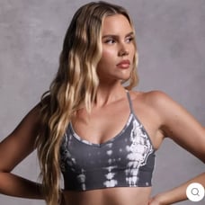 Darc Sport DUAL EVERSON SPORTS BRA WOLF GRAY SERPENT SIZE LARGE