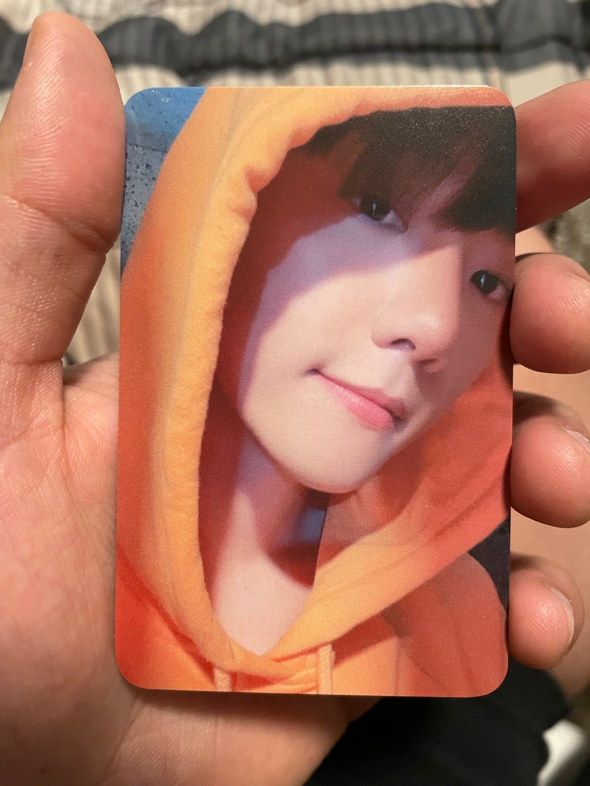 Exo baekhyun 11th anniversary Fanmeeting hoodie photocard