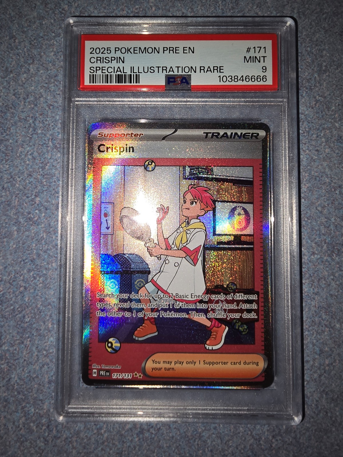 PSA 9 Crispin SIR