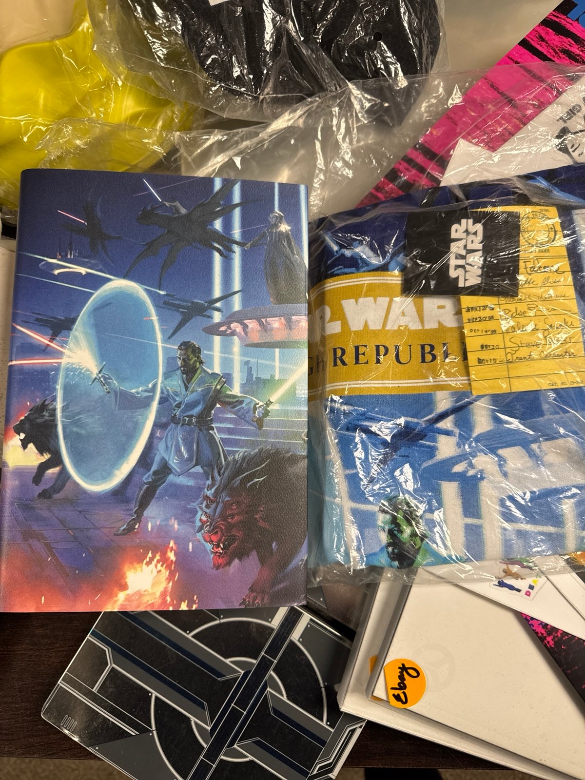 Signed Star Wars, the High republic the rising storm collectors editiors book