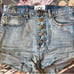 One Teaspoon denim LOVERS shorts