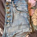 One Teaspoon denim LOVERS shorts