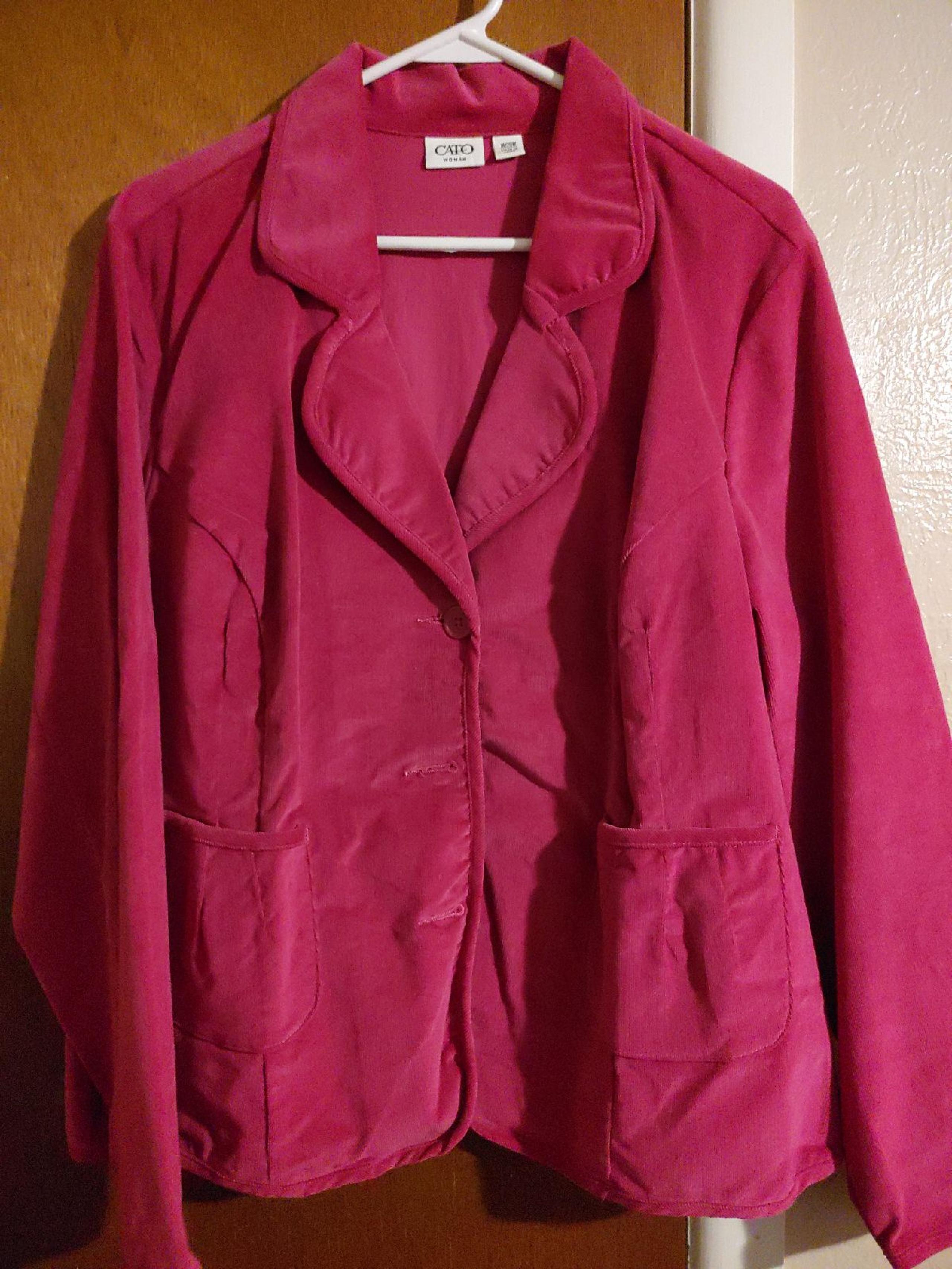 Pink Corduroy Blazer - Cato