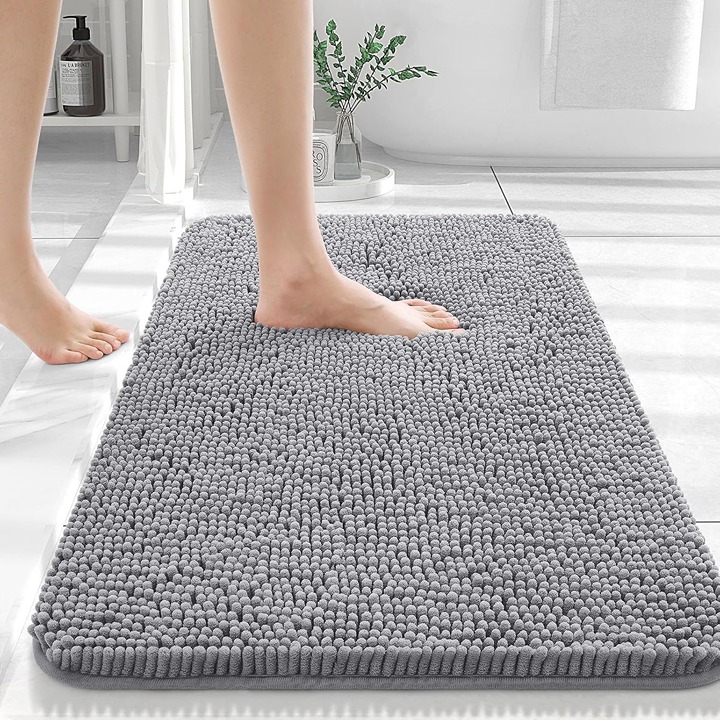 30x20 Bathroom Rugs Rubber Backing Quick Dry