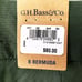 NWT G.H. Bass & Co. Size 8 Forest Green Bermuda Shorts Stretch Womens MSRP 60