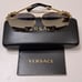 Versace vk2002 Medusa NEW Gold Aviator Petite Ladies /Youth 52/13 Authentic FIRM