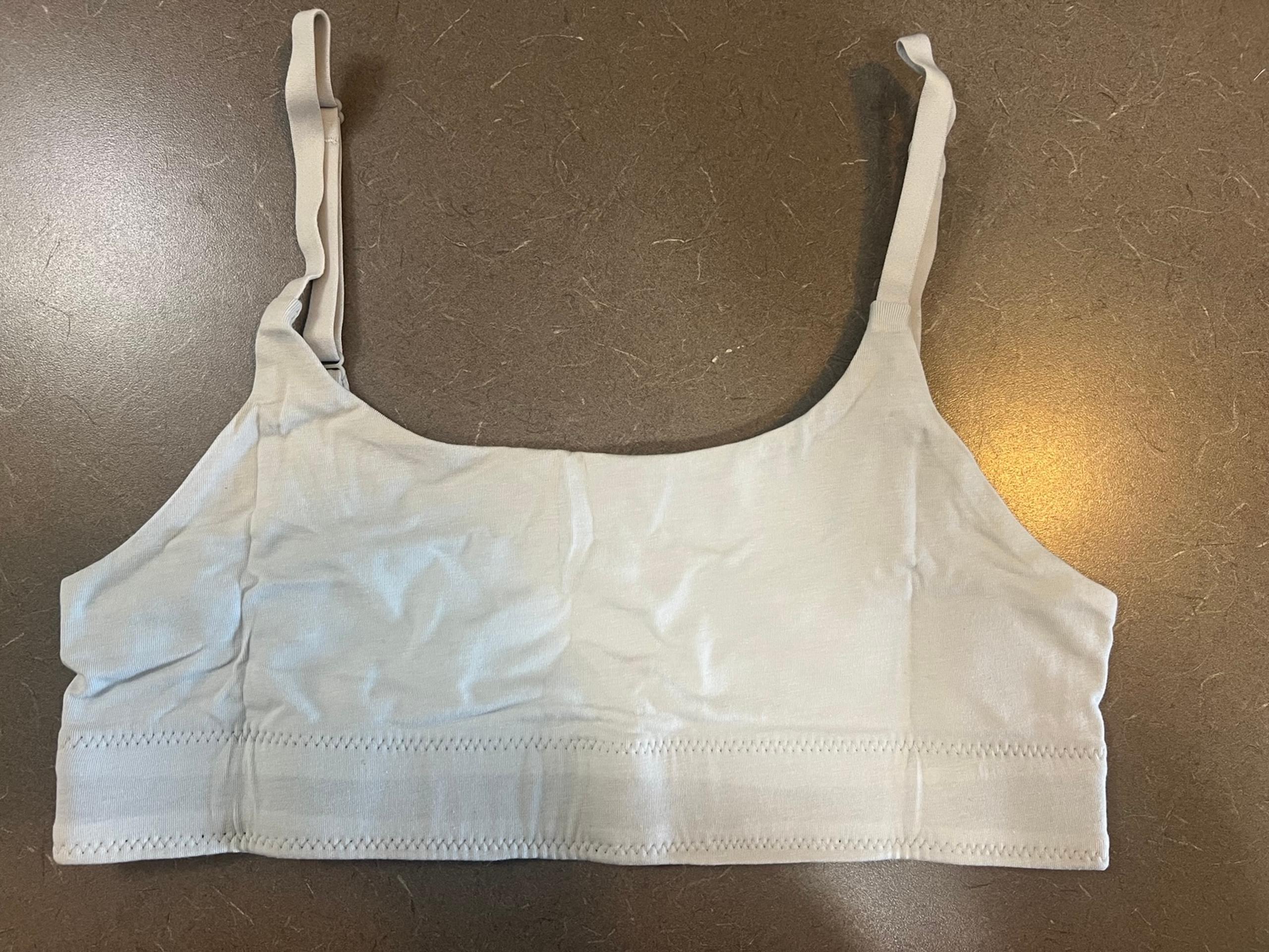Allbirds Women's Anytime Bralette Light Grey Small NWT Medium Support
