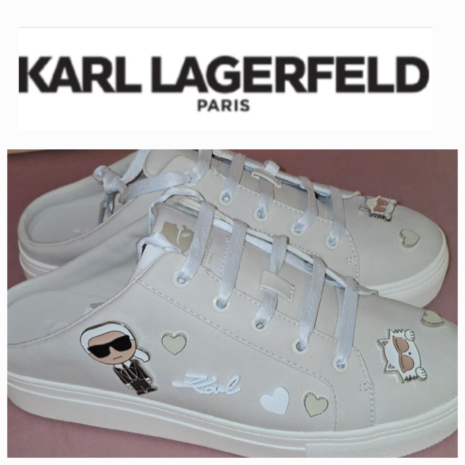 Karl Lagerfeld Paris Cambira Slip-On Sneaker - Women's Size 8.5