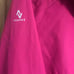 Eddie Bauer Travex Weatheredge Women’s Large Pink/Purple Hooded Rain Jacket
